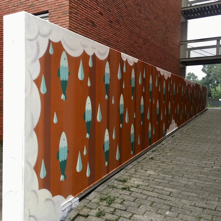 Studio Edo Rath Mural - Oosterstraat Vlaardingen