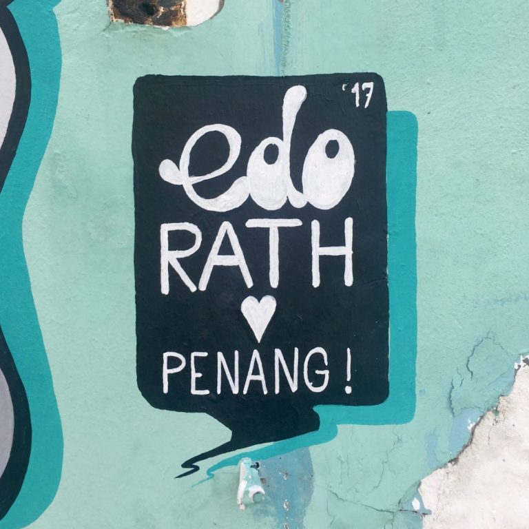 Studio Edo Rath Mural - Penang Malaysia